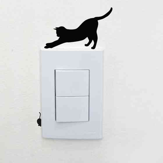 Наклейка на переключатель 