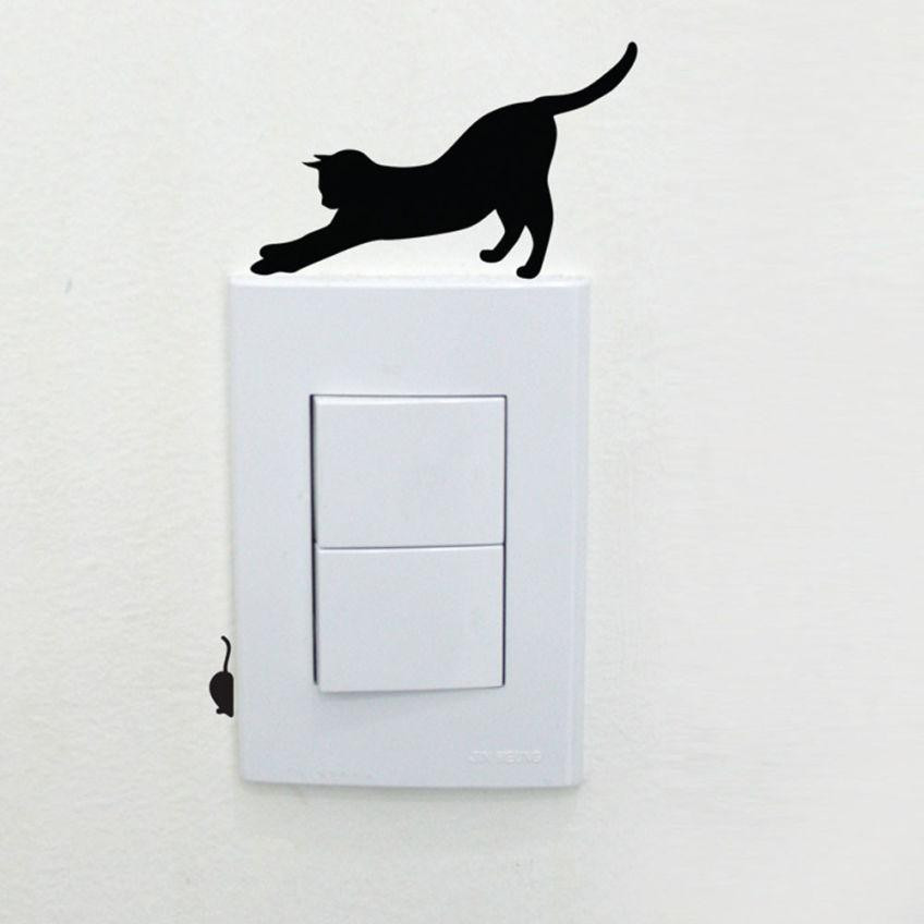 Наклейка на переключатель 