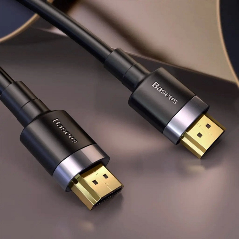 HDMI кабель Baseus Cafule 4K HDMI Male to HDMI Male CADKLF-G01 (Черный, 3м) Николаев - изображение 4