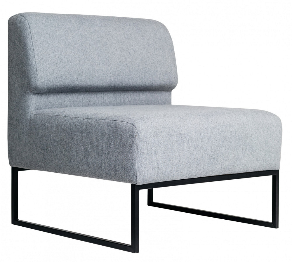 Диван Lounge зі спинкою 770х770х830 Сірий Київ - фото 1