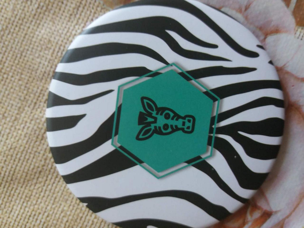 Дзеркало косметичное - діаметр дзеркала 7см, скло, метал Київ - фото 3