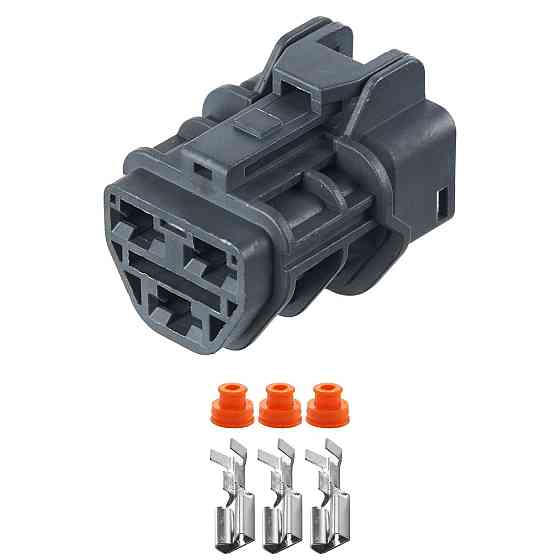 Роз'єм конектор 3-кон., Резистор Кондиционера, 7123-6234-4 YAZAKI Японія універс., Acura, Honda Київ