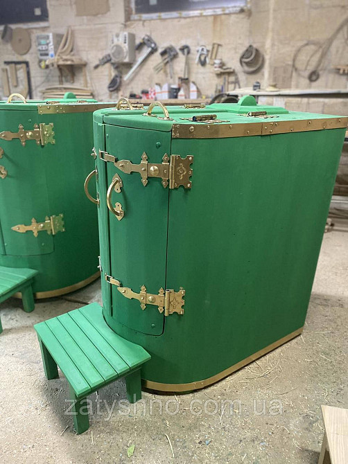 Фитобочка  овальная  зеленая 110х75х115 Киев - изображение 8