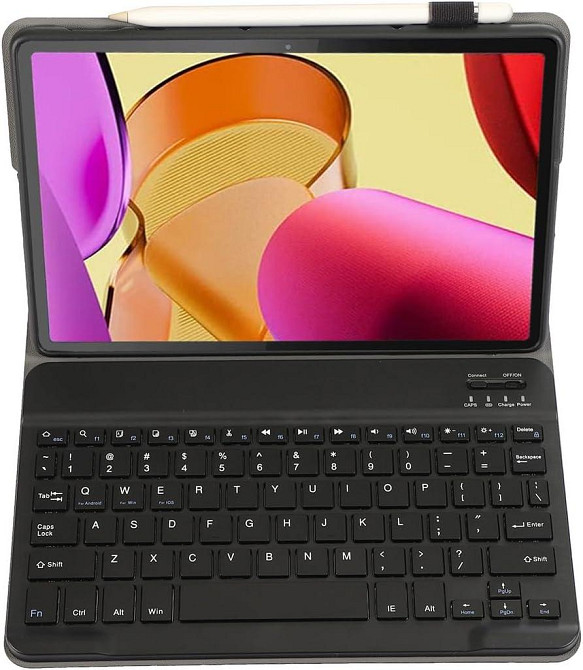 Чехол клавиатура leleyo для Amazon Fire Max 11 11 дюймов с магнитной съемной клавиатурой Днепр - изображение 2