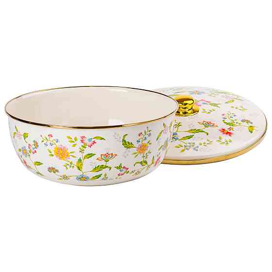 Yiwu Емальована каструляз кришкою 5,5 л Велика HP-2-113 Коломыя