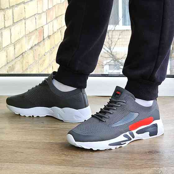 Кроссовки FILA Серые Мужские Фила (размеры: 41,42,43,45) Видео Обзор Днепр