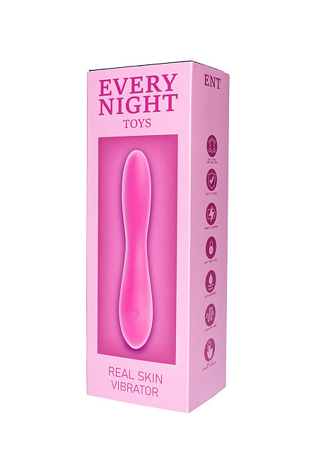 Вібратор Every Night Toys для точки G, рожевий Sex Aura Київ - фото 4