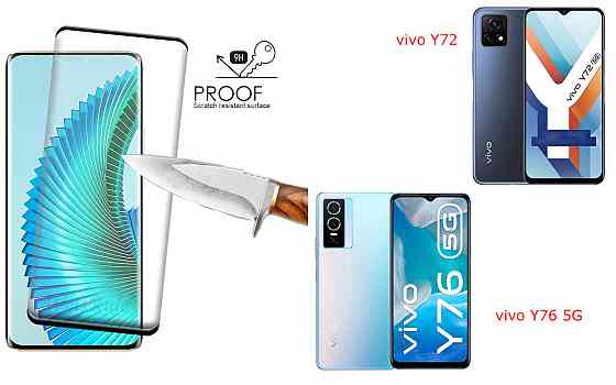 Защитное стекло HyperGlass Pro для vivo Y72 , vivo Y76 5G – максимальная чувствительность и защита Киев