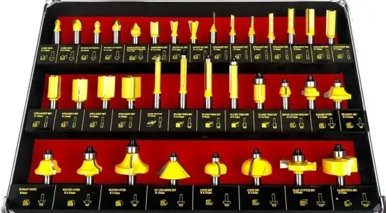 Фрези AL-FA ALRBS35-8 – хвостовик 8 мм, дерево, 35 елементів Львів