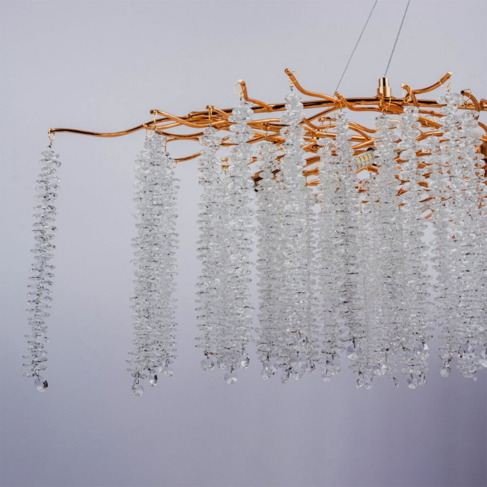 SIRIUS Люстра підвісна WM-7003 L1200-G9*12-98 GD Коломыя - изображение 3