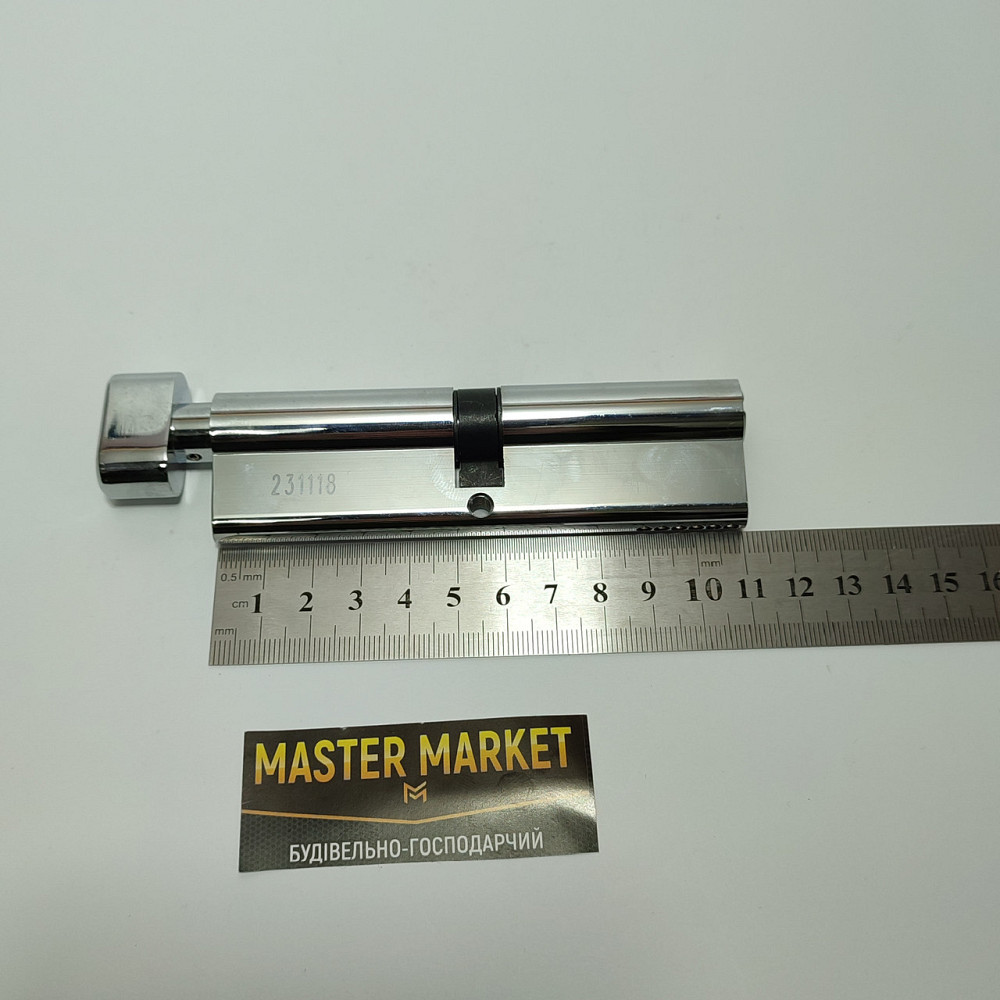 Циліндр Avers DM-110 С (55/55) CR ручка Харків - фото 3