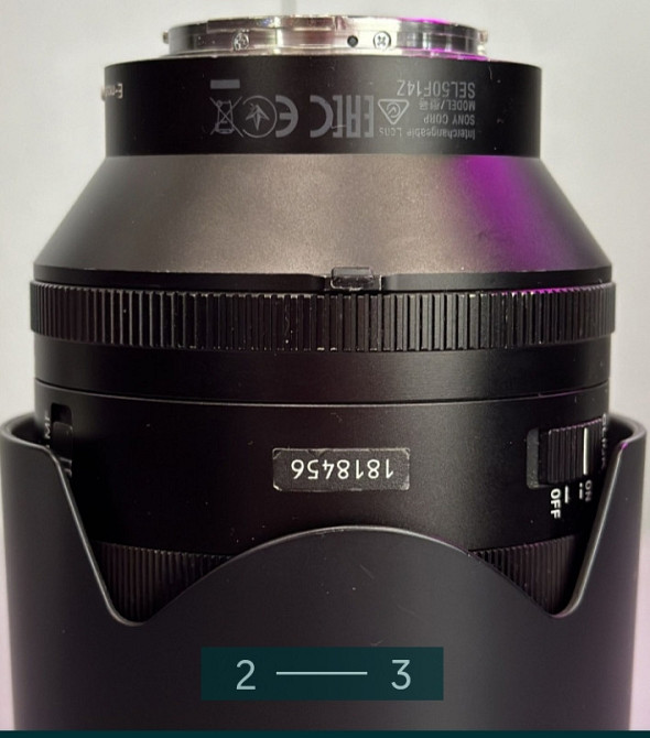 Объектив: SONY ZA 50mm. 1.4 Planar Харьков - изображение 1