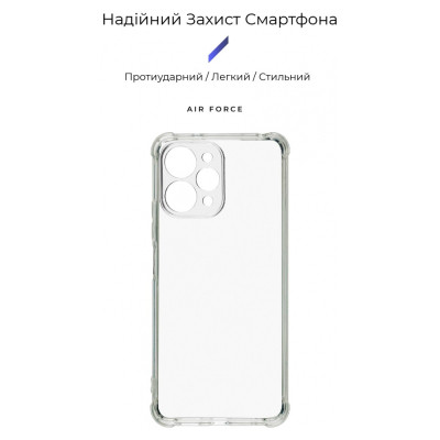 Чехол для мобильного телефона Armorstandart Air Force Xiaomi Redmi 12 4G Camera cover Transparent (ARM69909) Винница - изображение 3