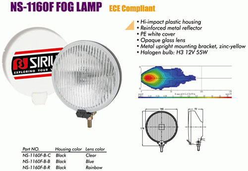 Фари SIRIUS 1160 F-B-C кришка Taiwan (пара) Вінниця - фото 1