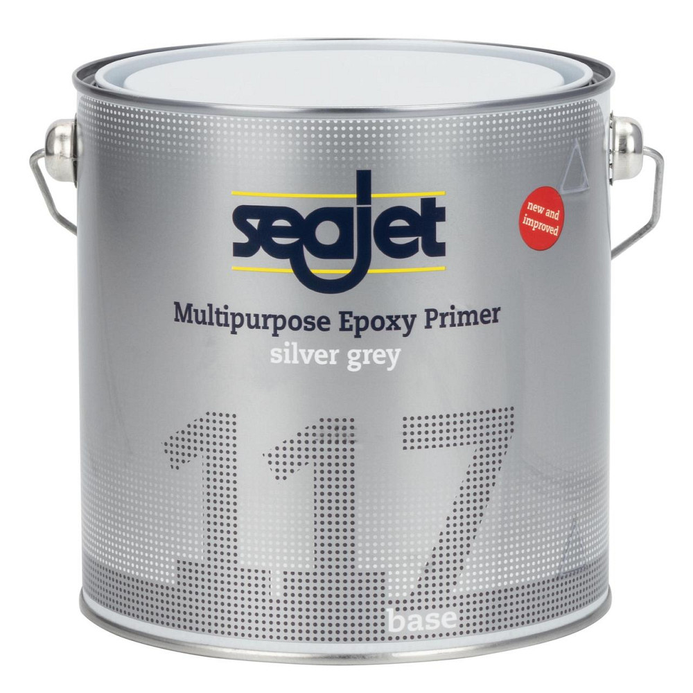 SEAJET 117 грунтовка универсальная эпоксидная серебряно-серая 1,7л Черкассы - изображение 2