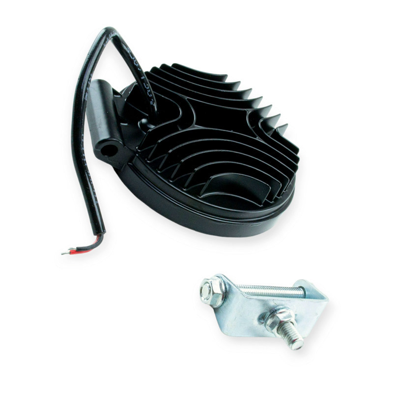 Фара LED кругла 115х40 (Дм Ш) 27W Додаткова Тайвань Мукачево - фото 1