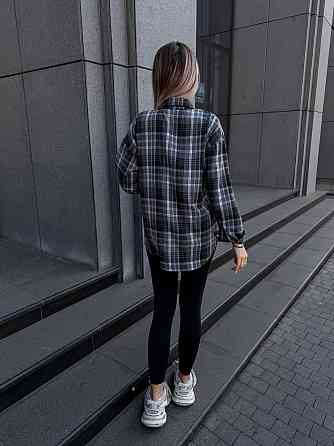 Жіноча сорочка в клітинку ( з накатом) Одеса