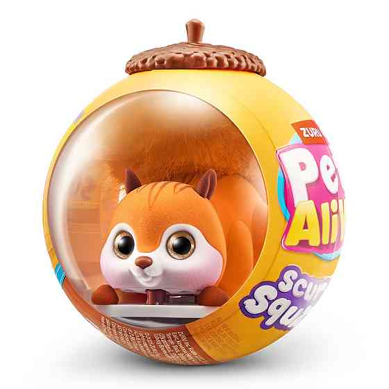 Інтерактивна іграшка Pets Alive S1 – Білочка (помаранчевий) Днепр