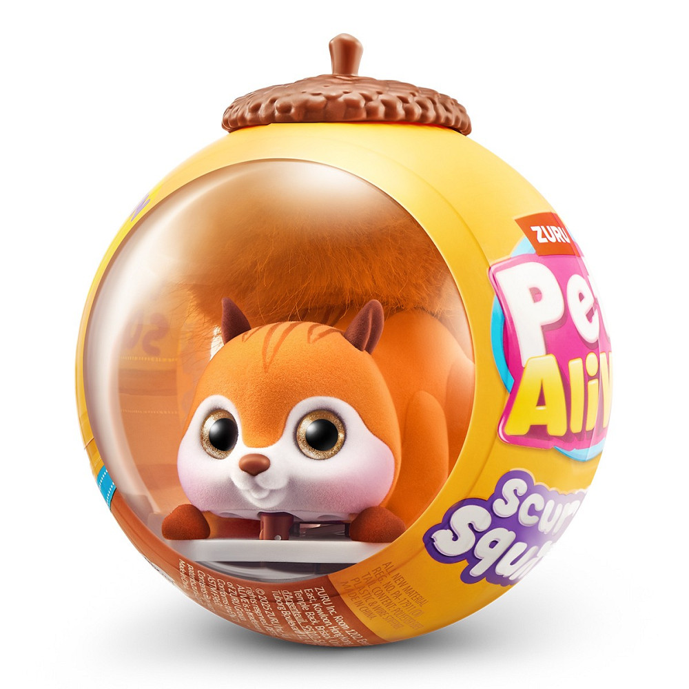 Інтерактивна іграшка Pets Alive S1 – Білочка (помаранчевий) Днепр - изображение 1