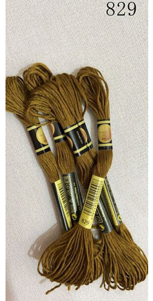 Муліне для вишивки 829 DMC Київ - фото 1