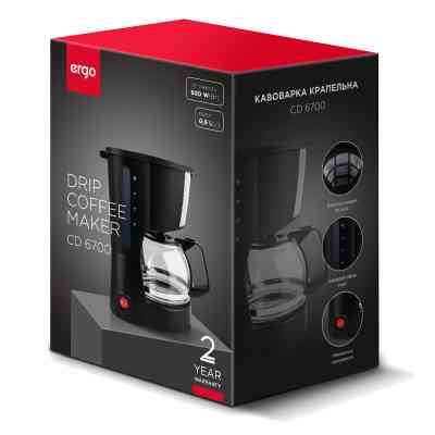 Крапельна кавоварка Ergo СD 6700 (СD6700) Вінниця