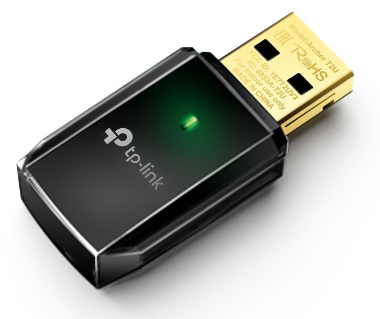 Беспроводной сетевой адаптер TP-Link Archer T2U AC600 Wireless Dual Band USB Adapter (6239711) Киев - изображение 5