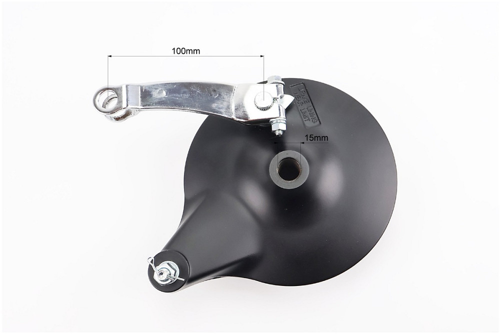 ZS200A-2 Панель гальмівна задня з колодками Київ - фото 3