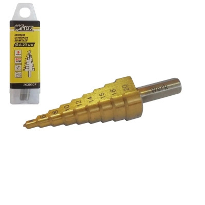 Свердло Werk ступінчате по металу 4-20 мм (88827) Вінниця - фото 1