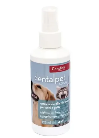 Спрей Candioli DentalPet Spray для ухода за ротовой полостью собак и кошек 125 мл Винница