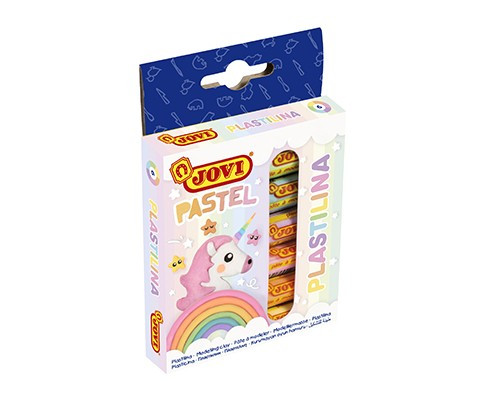 Пластилін Jovi Pastel 6 кольорів по 15г (90/6Р) Київ - фото 1