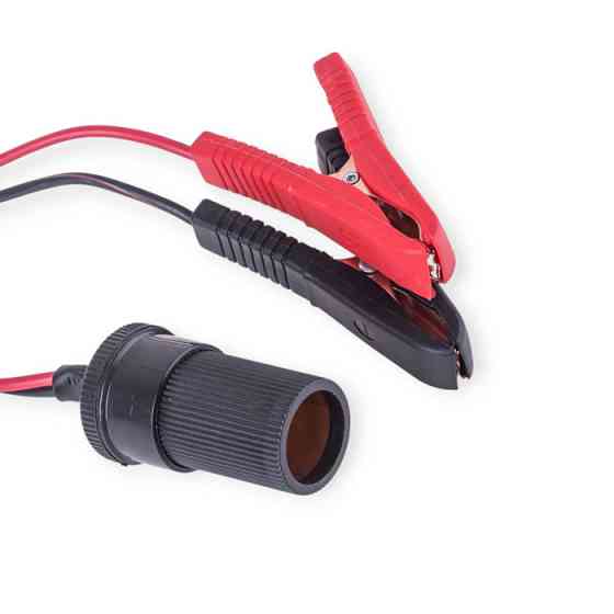 Домкрат гідравлічний електричний 2 т, 135-360 мм (кейс) + компресор 10атм/35л/0,6м шланг/прикурювач Мукачево