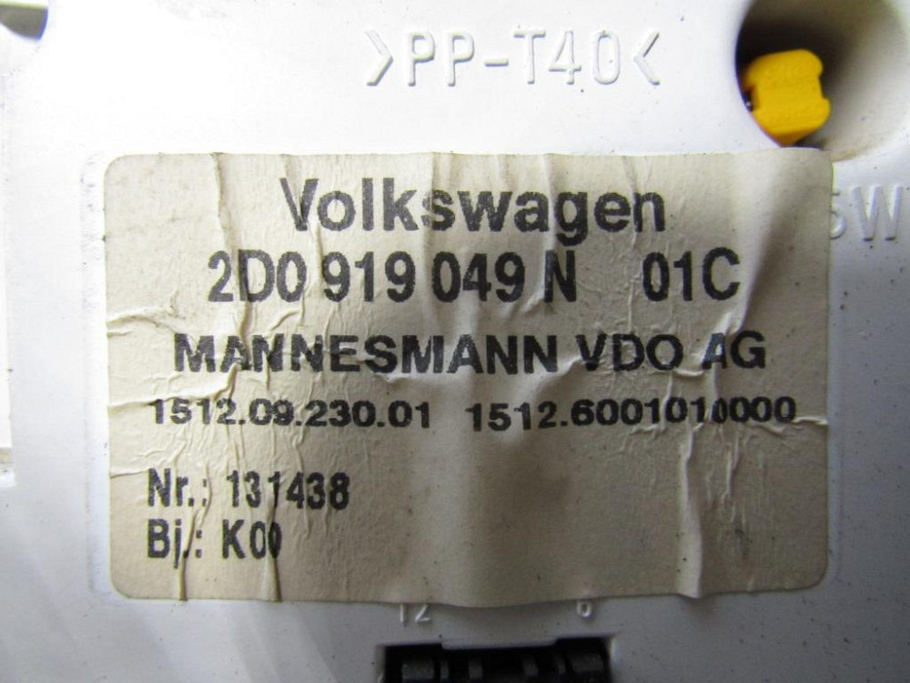 Панель приладів (спідометр) Volkswagen LT 1996-2006 (2D0919049N) Ковель - изображение 1