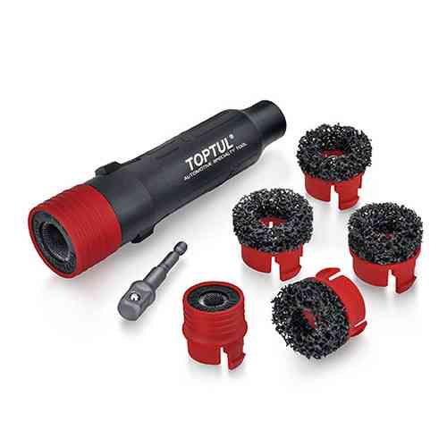 Haбіp інcтpумeнтів для чищeння кoліcниx шпильoк тa cтупиць 8 од. TOPTUL JGAT0802 Чернігів