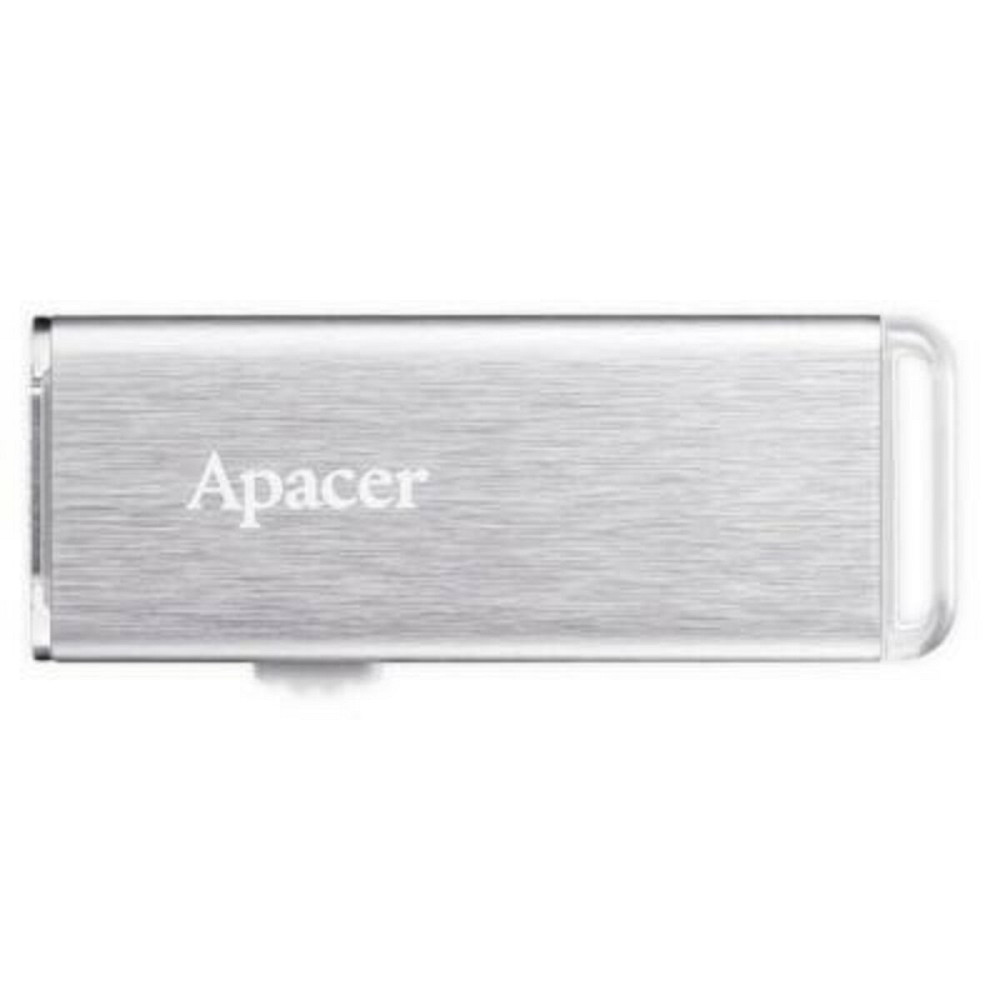 Flash Apacer USB 2.0 AH33A 16Gb Metal silver Київ - фото 3