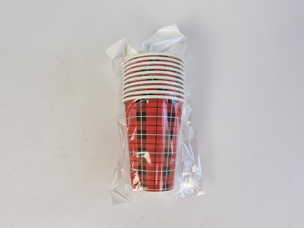 Стакан паперовий кольоровий 340гр (10шт) ТМ "Супер торба" Харків - фото 1