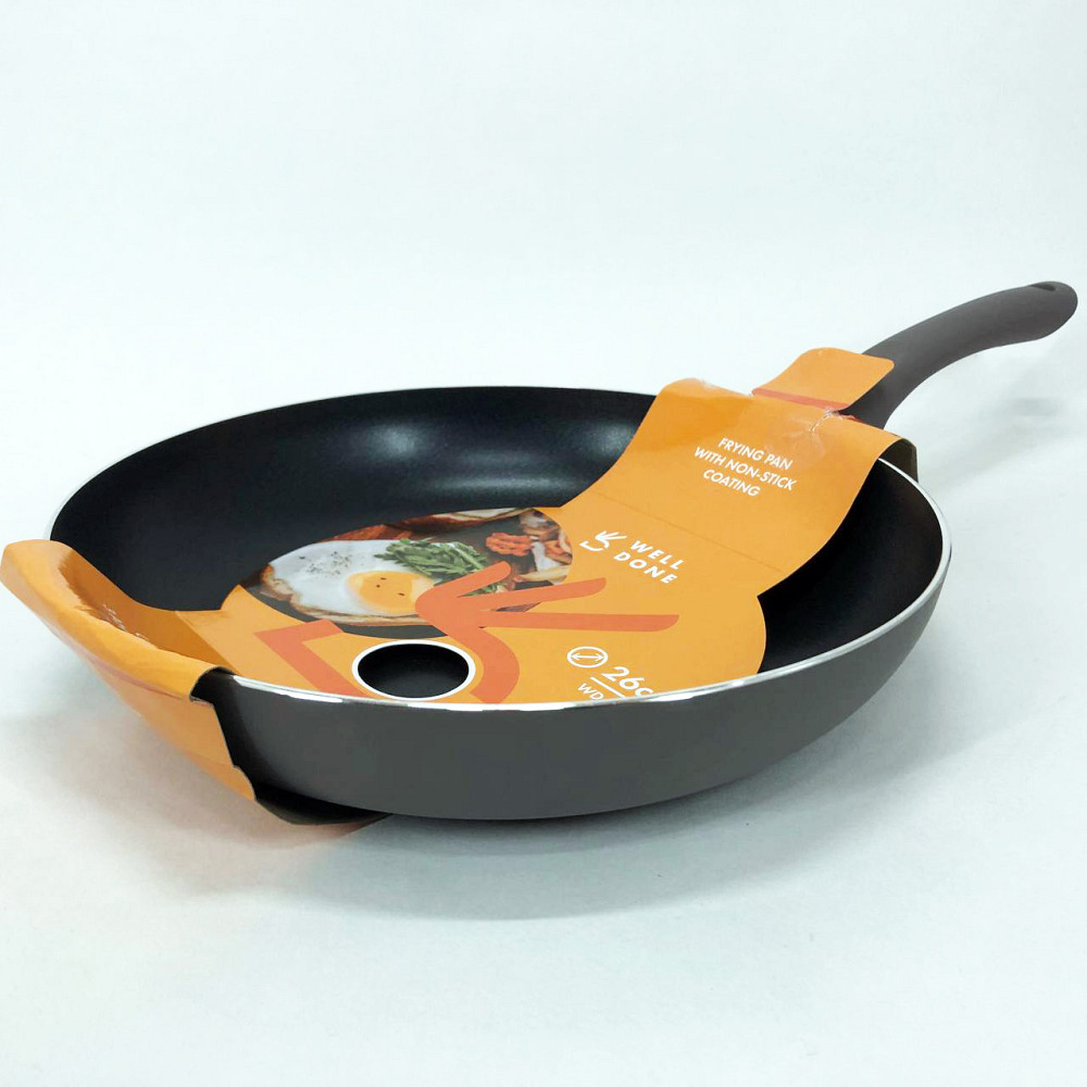 Сковорода для варіння WELL, Сковорода універсальна для дому зручна кухні YB-31 Львів - фото 13