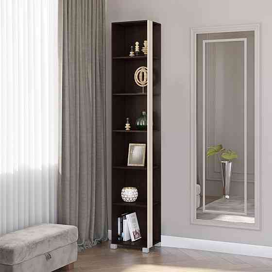 Шафа-пенал кутовий Еверест Бриз-18 венге + дуб молочний (DTM-2287) Львів