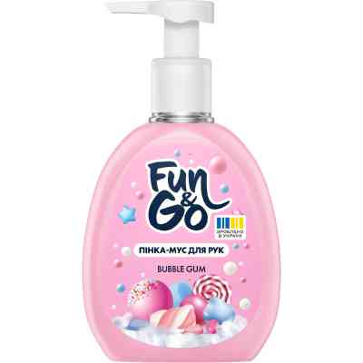 Мило-пінка Fun&amp;Go Bubble Gum 300 мл (4820204701796) Вінниця
