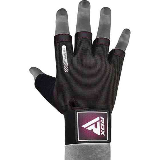 Рукавички для фітнесу RDX T2 Half Pink S Кам'янське