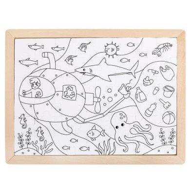 Пазл Hape Океан з розмальовкою (E1643) Вінниця - фото 5