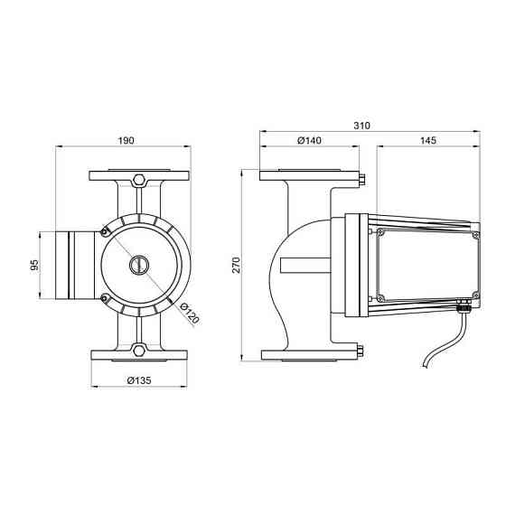 Насос циркуляционный Thermo Alliance LPA50-10-700 Киев