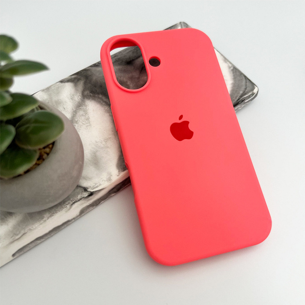 Чохол для смартфона Silicone Full Case AA Open Cam for Apple iPhone 17 50,Pink Orange Киев - изображение 4