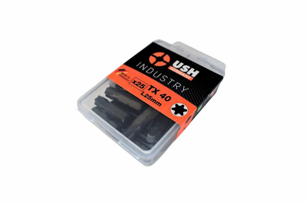 Насадка викруткова USH Industry: TORX T40 x 25 мм, Torsion Уп. 25 шт. Одеса - фото 1