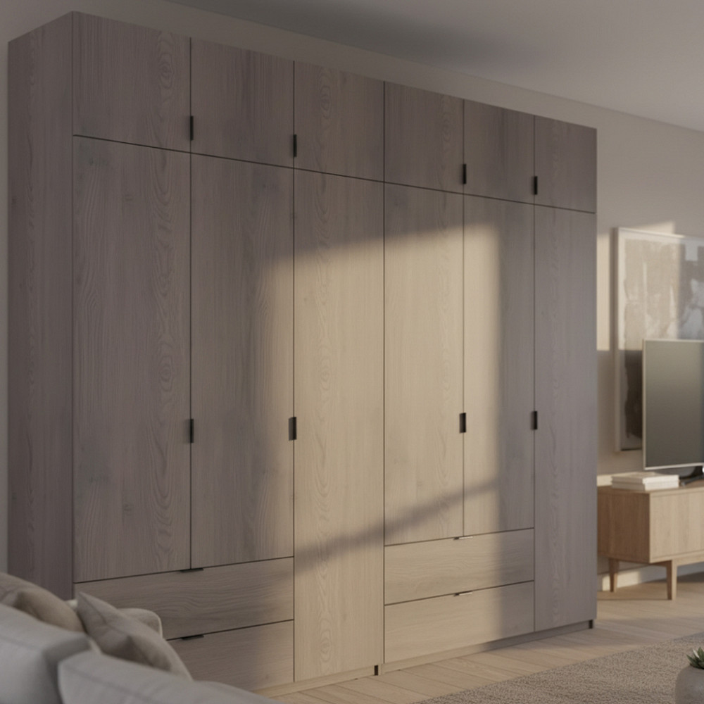 Комплект шаф для одягу Doros Лукас (2 шт.) 270х50х240 см Канноло (DRS-011852) Дніпро - фото 1