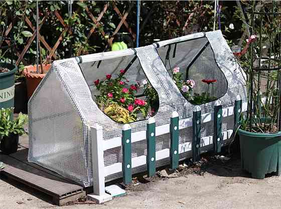 Теплица для сада мини парник - теплица для саженцев проращивания цветов, расады, зелени размер 120 х 60 х 60 Каменец-Подольский