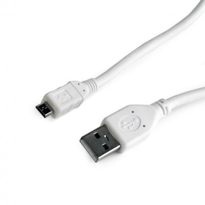 Дата кабель USB 2.0 Micro 5P to AM 1.0m Cablexpert (CCP-mUSB2-AMBM-W-1M) Винница - изображение 1