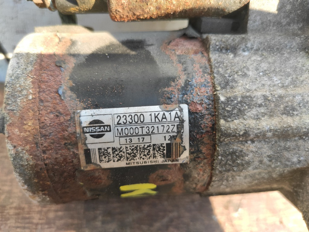 Стартер Nissan Qashqai 1.6 бензин 2007-2013 (233001KA1A) Ковель - фото 3