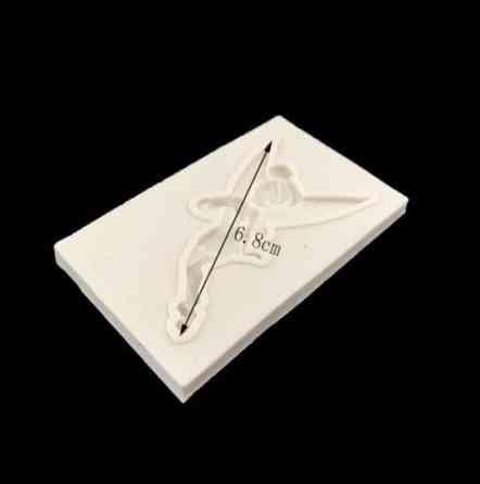 Молд силиконовый Цветочная фея 76 на 48 см серый Киев