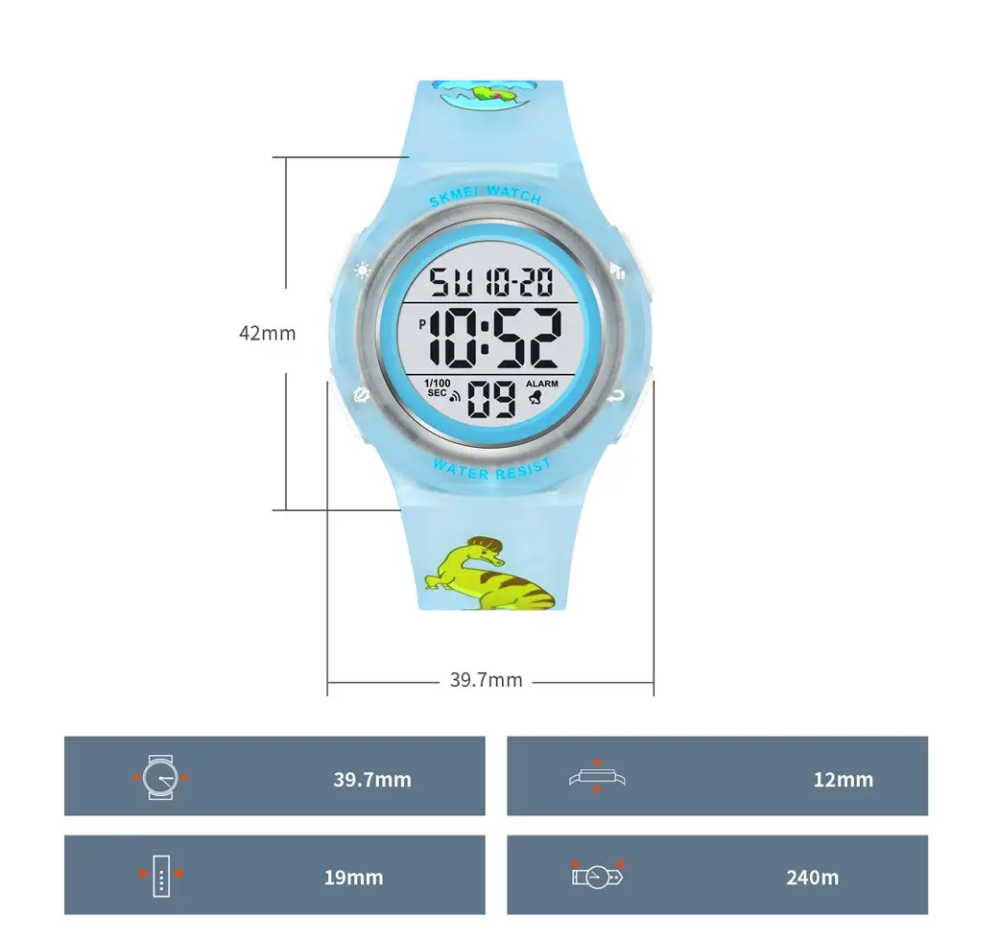 Дитячий наручний годинник для хлопчиків Skmei 2236 kids Diy Київ - фото 10