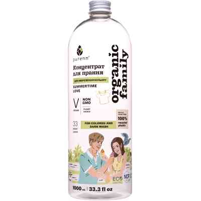 Гель для прання Purenn Organic Family Summertime Love для кольорових та темних речей з Календулою 1 л (4751024880425) Вінниця